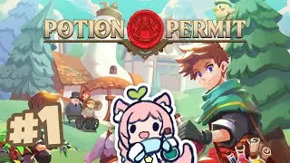 Let's Play Potion Permit Part 1 Faellie [Switch]