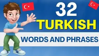 Commonly used Turkish Words and Phrases in Turkish with English Translation | ANIMATED