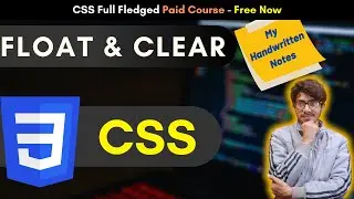 CSS 2021 Tutorial : Float & Clear | float-left,right & clear-none etc 