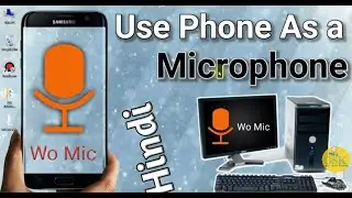 how to use phone as mic for pc | Wo Mic | Helping Window