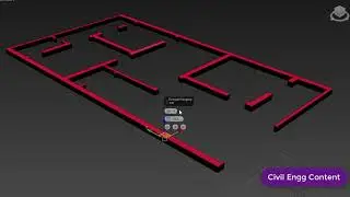 Importing Autocad FIle and extruding Walls in 3D MAX| Design a residential Building Part29 |