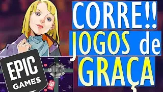 CORRAM!!! EPIC MALUCA!! NOVO JOGO de GRAÇA por 24 HORAS PARA RESGATE na EPIC GAMES STORE (PC)