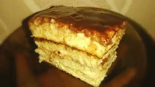 Бисквит Без Миксера! || Бисквит на СГУЩЁНКЕ |!! Как Приготовить БИСКВИТ БЕЗ МИКСЕРА!