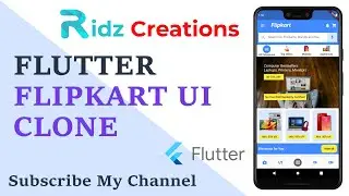 🔴Flutter Flipkart UI Clone🔴||Design to Code||My Skills || My Passion