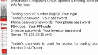 Panduan Video Daftar Akaun Di Broker Instaforex