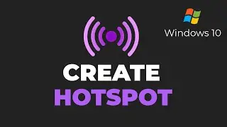 Turn PC into WiFi HotSpot - Windows 10  | GUI Mode