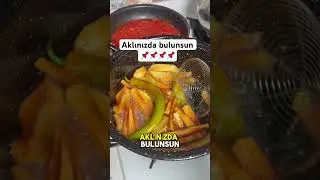 Biber kızartırken püf. Nokta 
