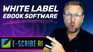 E-Scribe AI Review - White Label Ebook Software!