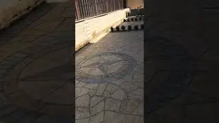 дорожка  из  бетона на  даче. Архитектурный бетон  мастерская.