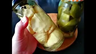Хрустящие ПАТИССОНЫ на зиму/ Маринованные ПАТИССОНЫ целиком/ Маленькие ПАТИССОНЫ на зиму
