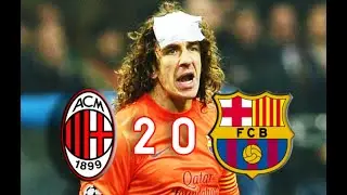 AC Milan vs Barcelona 2-0 (UCL 2012/2013) - Highlights