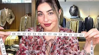 ROLEPLAY AJUSTANDO TU TRAJE  📏 MIDIENDO TU CUERPO ENTERO || ASMR Español