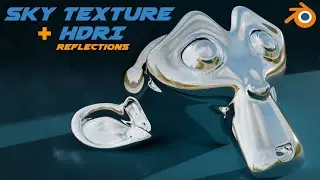 Blender Sky Texture For Lighting & HDRI For Reflections