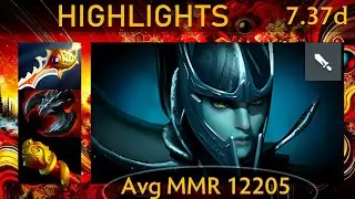 🌟 7.37d Ulnit Phantom Assassin |K+A-D - 42 KP - 93%| Carry Highlights - Dota 2 Top MMR