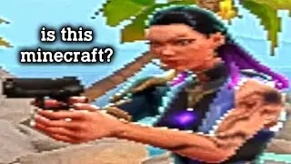playing valorant on the WORST possible graphics