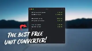 Numi – A Minimal Mac Calculator & Converter for Mac