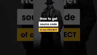 How to get the source code of any project? #shorts #projects #WaitFORit