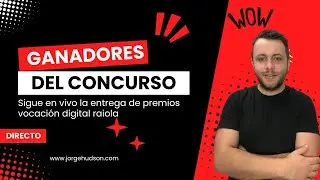 Entrega de premios vocación digital Raiola | Ganadores