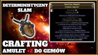 [PoE] Jak najprościej wycraftować amulet z +2 do gemów? Storm Brand Amulet. Poradnik!