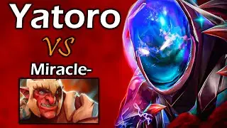 Яторо на Арк Вардане, против Миракла - Yatoro Arc Warden 7.35 DOTA