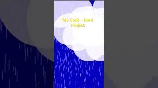 HTML CSS JavaScript Animation облако ветер дождь canvas Animation 