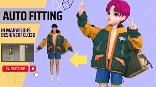 Auto Fitting: Marvelous Designer Beginner Tutorial Tool-by-Tool