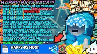 FREE BANYAK ⁉️ SERVER INI BACK 😱 | GROWTOPIA PRIVATE SERVER TERBARU | GTPS TERBARU 2024 | HAPPY-PS
