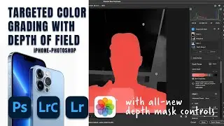 Using Depth Maps from iPhone with Photoshop or Lightroom