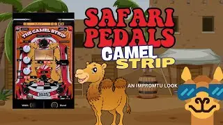 Safari Pedals Camel Strip - An Impromptu Look