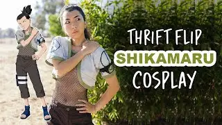 Making Shikamaru from Naruto Cosplay [THRIFT FLIP]