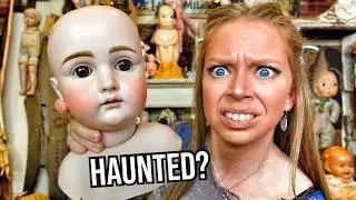 CREEPY Vlogoween UNCOMMON OBJECTS Antique HAUL!
