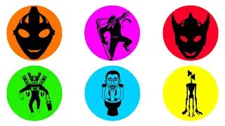 Guess The SKIBIDI TOILET : Ultraman Z, Ultraman Taro, Speakerman, Siren Head, Ultraman Cosmos