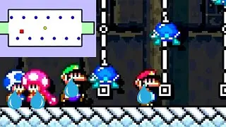 Super Mario Maker 2 Multiplayer Co-OP with Friends Online #86