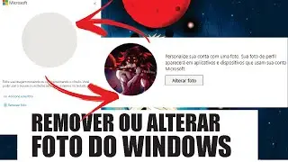 COMO REMOVER ou ALTERAR FOTO do PERFIL da CONTA MICROSOFT