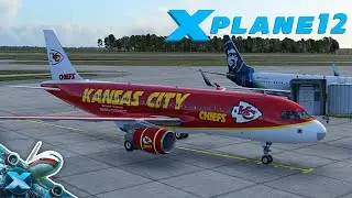 X-Plane 12 - FlightFactor A320 Beta Full Flight  - Simply Connect Virtual Airlines - KORD To KBWI