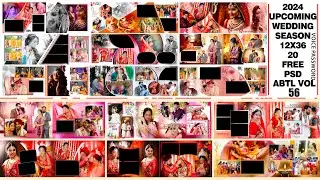 psd file free download album psd file download 2024 upcoming wedding season 20 psd | ABTL- 56