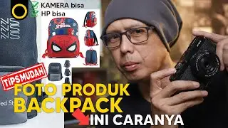 tips foto produk | BACKPACK tas ransel | foto produk onlinshop