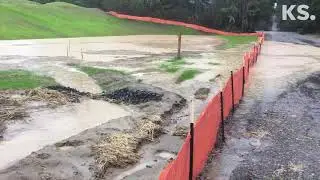 Construction runoff into Lake Emelia