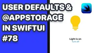 How to use AppStorage in SwiftUI & User Defaults in Swift (@AppStorage SwiftUI, Swift User Defaults)