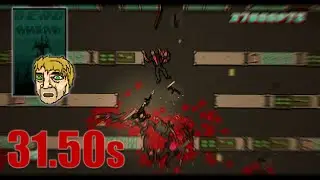 Hotline Miami 2 Dead Ahead 90x Full Combo in 31.50s (Segmented Speedrun)