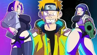 Naruto Cyberpunk EDGERUNNERS Cartoons | compilation