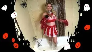 One Scary Cheerleader for Halloween! 👻🎃๋࣭🕸