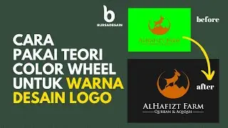 BAGAIMANA CARA MENGGUNAKAN COLOR WHEEL KE DESAIN LOGO