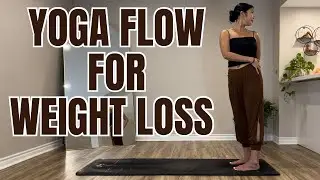 15 Mins Mat Yoga Flow for Weight Loss | Back in Shape Fast & Feel Your Best