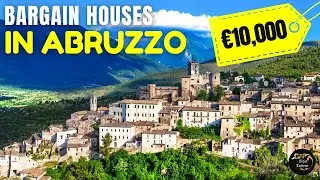 BUDGET Properties in ABRUZO under €14K: Find Your Dream Italian Home! House Hunting in Italy Ep.6