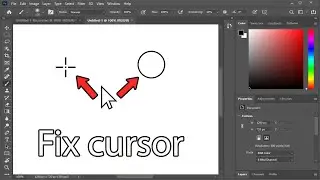 Photoshop brush circle not showing