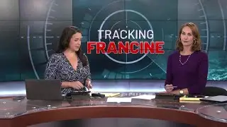 St. Bernard Parish President Louis Pomes gives an update following Francine