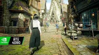 [4K RTX4090] Hogwarts Legacy looks INSANE with this new Reshade