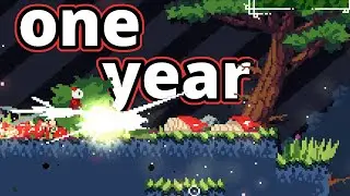 1 YEAR of Gamedev got me This