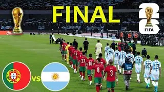 PORTUGAL vs ARGENTINA - FINAL | FIFA World Cup 2026 USA | Full Match All Goals |  PES Gameplay
